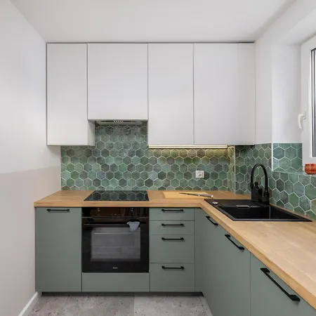Muranow Modern With Balcony Ecru Wwa70 דירה *